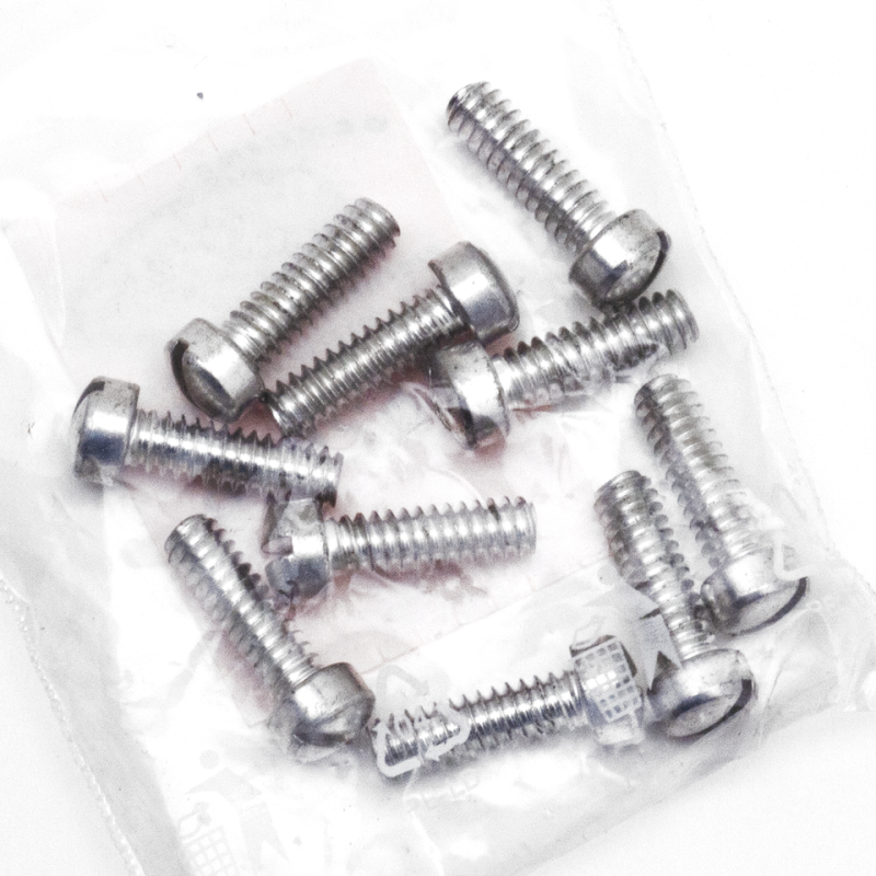 10pck Fillisterhead screw 10-24x5/8, Wh (FR)