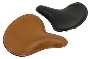 KR/Bobber style brown leather seat (FR)