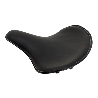 KR/Bobber style black leather seat (FR)