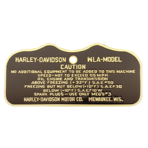 cautionplate 41+early 42WLA military brs (FR)