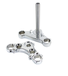 Triple tree set 39mm FXD91-05 chrome (FR)