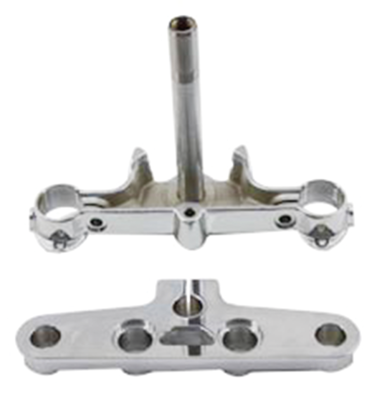 Triple tree set 41mm FLST00-17 chrome (FR)
