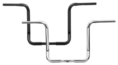 BURLY BAGGER BAR 15" APE BLK FLH/T08-UP (FR)