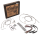Burly SS cable kit FLHT/X17-20 15" w/ABS (FR)
