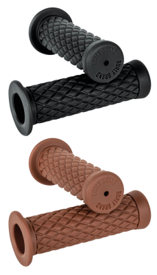 Burly Rubber Diamond Grips 1" Brown (FR)