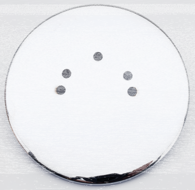 Chrome dust shield cover FX74-79 (FR)