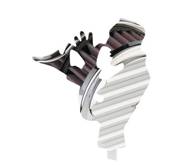 JM A/C Finned Chrome BT99-17 (FR)