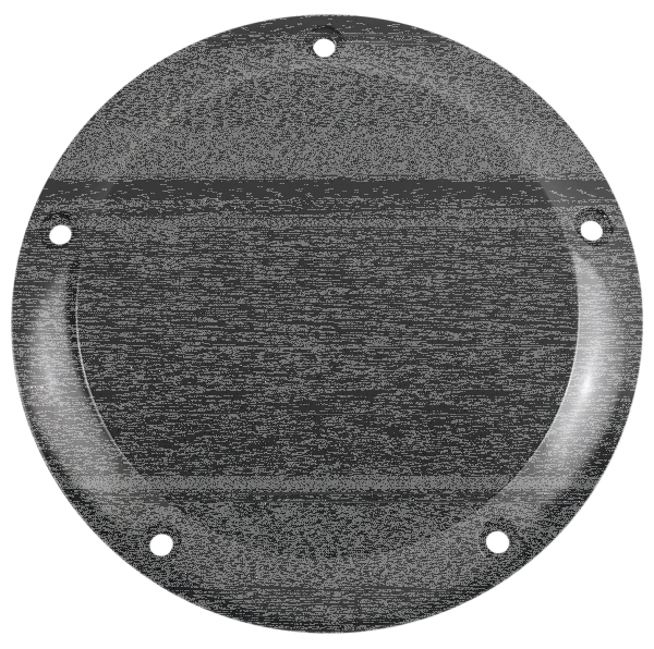 JM Derby Cover Smooth Blk FLH/T15-Up (FR)