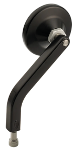 JM Mirror No. 2 Solid Short LH Black (FR)