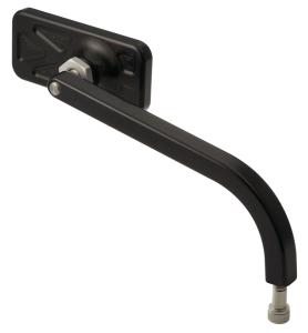 JM Mirror No. 1 Solid Long RH Black (FR)
