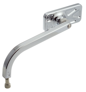 JM Mirror No. 1 Solid Long LH Chrome (FR)