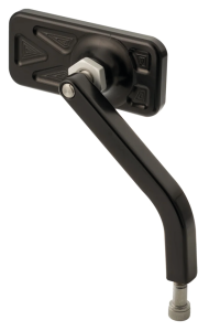 JM Mirror No. 1 Solid Short RH Black (FR)