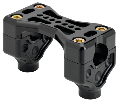 JM Risers 2" Bridge Clamp Black (FR)
