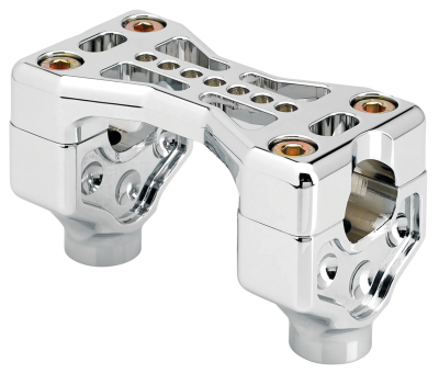 JM Risers 2" Bridge Clamp Chrome (FR)