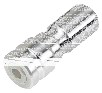 JM Bar-End Adapter 1" Silver (FR)