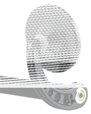 JM Bar-End Mirror 3-1/4" Stem C Black (FR)