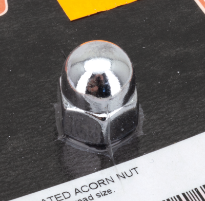 CHROME ACORN NUT M12x1.25, EACH (FR)