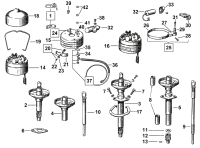 Ignition point set 1930-1948 (FR)