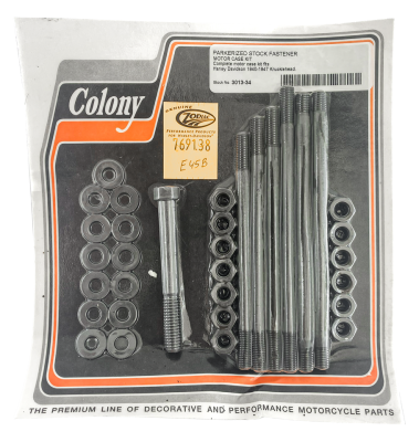 Crankcase bolt kit OHVBT40-47, parkerizd (FR)