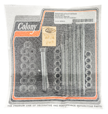 Crankcase bolt kit OHVBT40-47, parkerizd (FR)