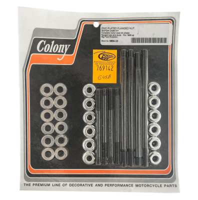 Crankcase bolt kit BT96-00, white pltd (FR)