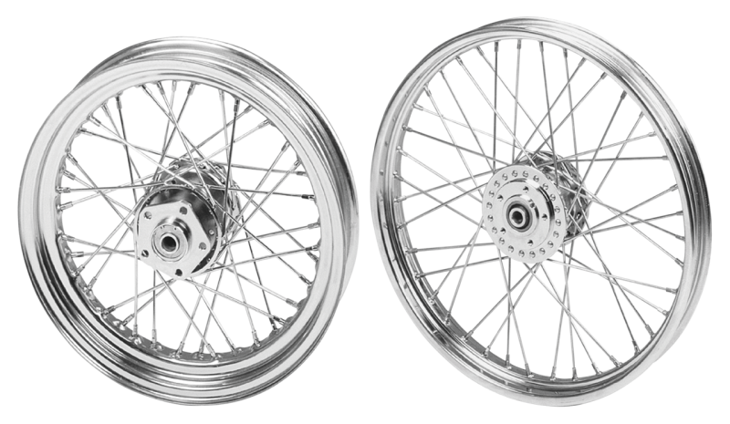 3.00x16 FR wheel FLH/T08 INOX spks (FR)