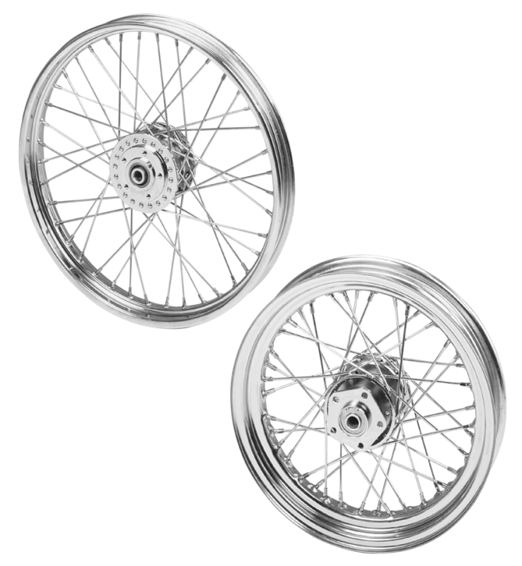 2.50x19 FR wheel FXDB10-up INOX spks (FR)