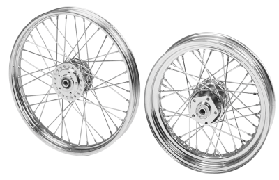 4.50x17 RR wheel XL08-up INOX spokes (FR)