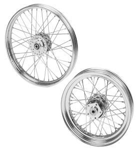 4.50x17 RR wheel FXDB09-17 chr spokes (FR)