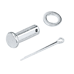 10pck Clevis pin, zinc (FR)