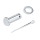 10pck Clevis pin, zinc