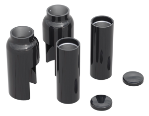 Fork Cover Kit 6PC Black FXSB13-17 (FR)