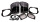 Install Kit for 6x9" Speakers FLH/T14-Up (FR)