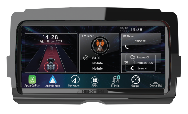 8.3" Headunit CarPlay/Android FLH/T14-Up (FR)