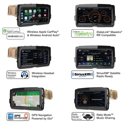 8.3" Headunit CarPlay/Android FLH/T14-Up (FR)