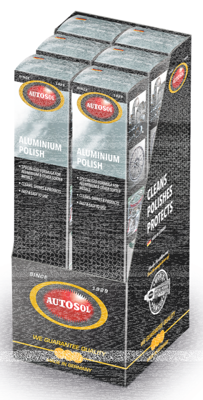 6pck Autosol Aluminum Polish 75ml (FR)