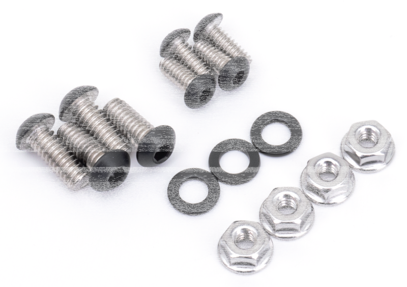 FR Fender Bolts Matt Blk FXFB18-Up (FR)