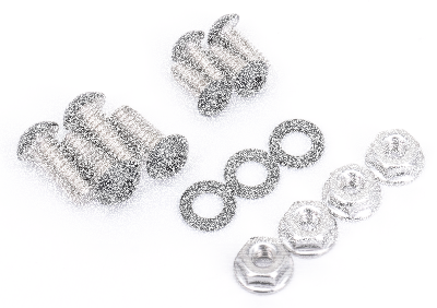 FR Fender Bolts Matt Blk FXFB18-Up (FR)