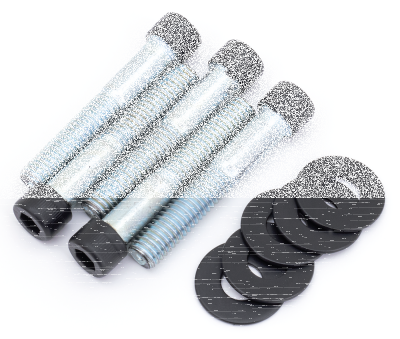 Pulley Bolts Matt Blk ST07-Up FXD06-17 (FR)