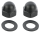 Mirror Cap Nut kit Matt Blk 82-Up (FR)