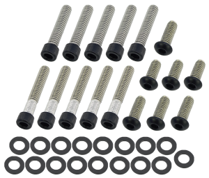 Prim. Cover Bolts Matt Blk FLH/T85-98