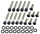 Prim. Cover Bolts Matt Blk FLH/T85-98 (FR)
