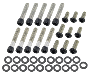 Prim. Cover Bolts Matt Blk FLH/T99-06 (FR)