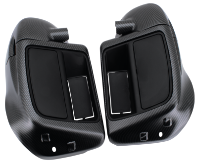 Leg Fairings Matt Carbon FLH/T14-Up (FR)