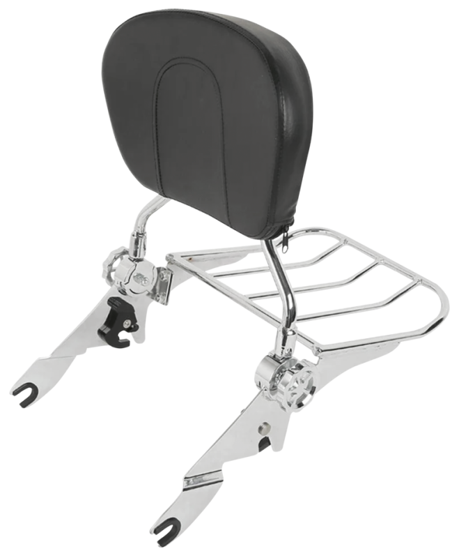 Det. Sissybar + Pad/Rack Chr FLH/T09-Up (FR)