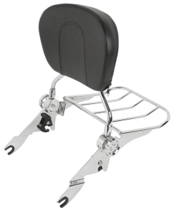 Det. Sissybar + Pad/Rack Chr FLH/T09-up