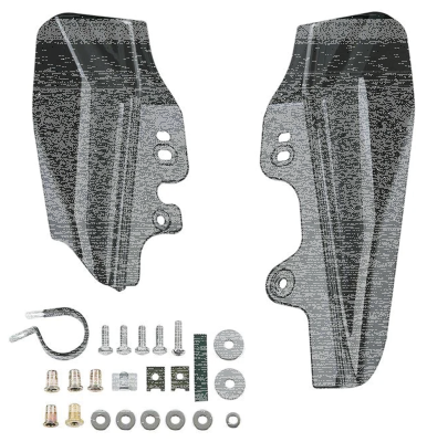 Mid Frame Air Deflector Blk FLH/T01-08 (FR)