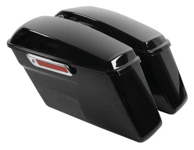 Saddlebags Gloss Black FLH/T14-Up (FR)