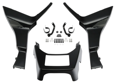 Fairing Extender Gloss Black FLTRX17-Up (FR)