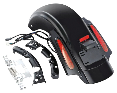 Rear Fender CVO Gloss Black FLH/T09-13 (FR)